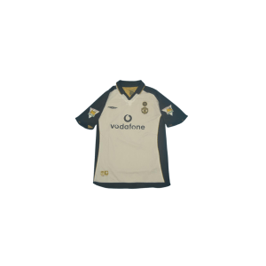 CAMISETA RETRO MANCHESTER UNITED 100TH 2000/01