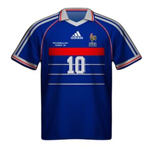 CAMISETA RETRO SELECCIÓN FRANCIA MUNDIAL 1998