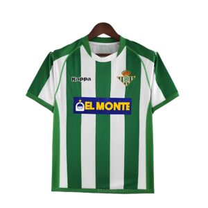 CAMISETA RETRO REAL BETIS BALOMPIÉ 2001/02