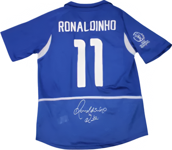 CAMISETA RETRO SELECCIÓN BRASIL 2006 (ESPECIAL FIRMA R10)