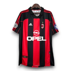 CAMISETA RETRO AC MILÁN 2000/02