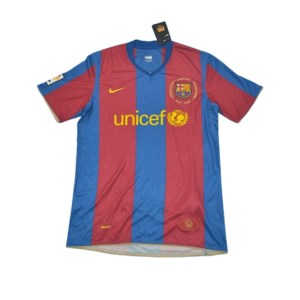 CAMISETA RETRO FC BARCELONA 2007/08