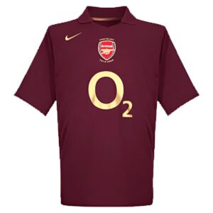 CAMISETA RETRO ARSENAL FOOTBALL CLUB 2005/06