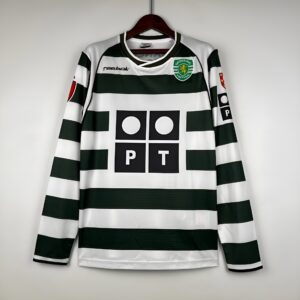 CAMISETA RETRO SPORTING CLUBE DE PORTUGAL 2001/02