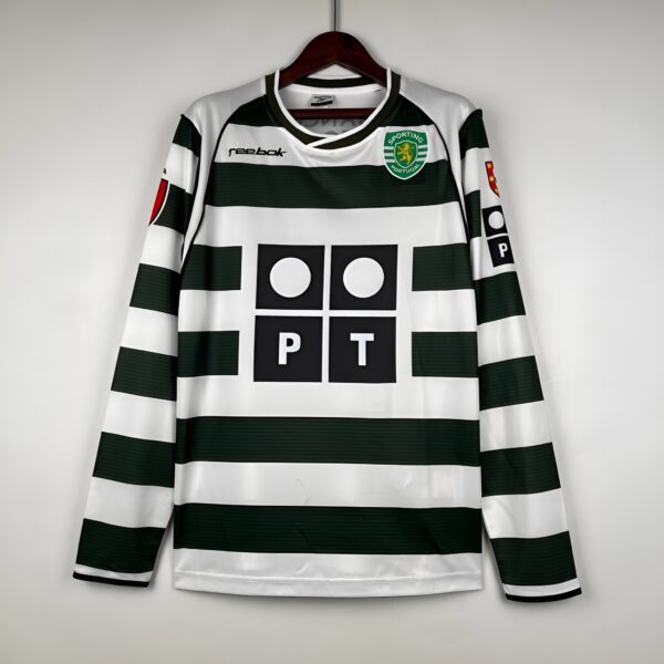 CAMISETA RETRO SPORTING CLUBE DE PORTUGAL 2001/02