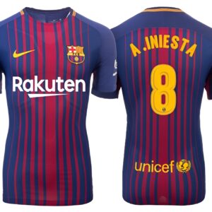 CAMISETA RETRO FC BARCELONA ESPECIAL INIESTA 2017/18